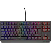 Genesis Thor 230 TKL, Kabel, USB, Mechanische schakelaar, QWERTY-indeling, RGB LED-verlichting, Zwart