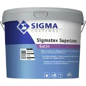 Sigma Sigmatex Superlatex Satin | Zijdeglans Muurverf en Plafondverf 1 LTR - Kleur|1|2