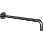 Brauer Muurarm gebogen gunmetal geborsteld PVD