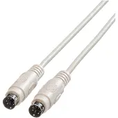 Secomp Premium Mini DIN 6-pins PS/2 datakabel / beige - 3 meter