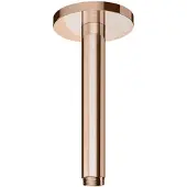 Hotbath Plafondbuis cobber rond 15 cm geborsteld koper living colours