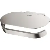 GROHE Selection Closetrolhouder Met Deksel - Supersteel (RVS look) - 41069DC0