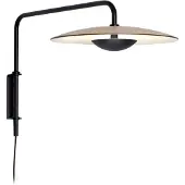 Marset Ginger A LED Wandlamp 32A | Plug - Fixture comes with a cord and on|off switch with plug | Oak