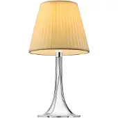 Flos Tafellampe , MISS K, dimbare, Beige, Gang / Hal, Kunststof, Designer