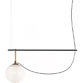 Artemide nh S2 22 hanglamp zwart messing