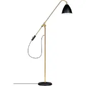 Gubi Bestlite BL4 vloerlamp houtskool zwart-messing