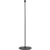 HAY Common Vloerlamp Soft Black Stem | Black Terrazzo Base