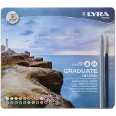 Lyra Graduate Aquarelpotloden 24-set