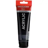 Royal Talens Amsterdam acrylverf - 120 ml - oxydzwart 735