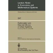 Springer Optimization and discrete choice in urban systems - Collectif