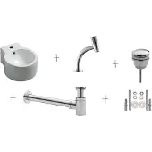Boss & Wessing Bws fonteinkraan zeta one-pack ronos wit