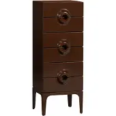 Woood Merge Ladekast 6 Lades - Hout - Bruin/Rood - 120x44x45 cm