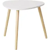 Boltze bijzettafel Visby grenenhout 45 x 48 cm (hxdia)