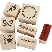 Packlinq Stempelset, Natuur, 7 div/ 1 doos