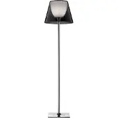 Flos Design vloerlamp KTribe, dimbaar, chroom / zilver, Woon-/ Eetkamer, Kunststof, Design, vloerlamp