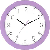 Eurotime Wandklok LILA modern design