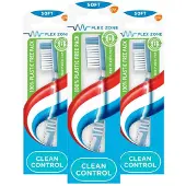 Aquafresh 3x Tandenborstel Clean Control Soft