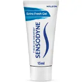 Sensodyne 3x Tandpasta Extra Fresh Gel Mini 15 Ml