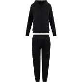 Lingadore - Velvet Fluffy Huispak - maat 3XL - Zwart