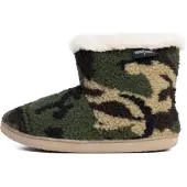 Minnetonka Boots 'Betty' beige / groen / zwart