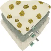 Trixie bandana slab - set van 3 Lucky Leopard unisex