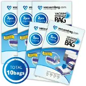 Vacuumbag.com Vacuumzakken voor Tuinkussens Pakket [Set 10 zakken]