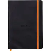 Rhodia Rhodiarama SoftCover Notebook - 80 Dots Sheets - 6 x 8 1/4 - Zwarte kaft
