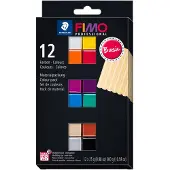Staedtler FIMO Professional Modelling Clay Basic colours 12-pack