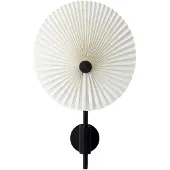 Gejst Liris Wandlamp Zwart - Wandlampen Staal Black - 40122