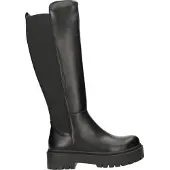 La strada Damenschuhe Stiefel Reißverschluss Schwarz Freizeit