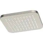 Hotbath Hoofddouche Gal Vierkant 22x22 cm Geborsteld Nikkel PVD