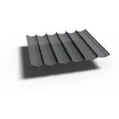 Platinum Sun & Shade Coolfit harmonica schaduwdoek B370xL500cm Antraciet