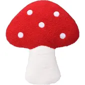 Home & Styling Sierkussen Mushroom - Paddenstoelkussen - Rood/Wit