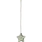 Décoris Micro Led Ster - 15 Led's - Warm Wit - 20cm - Binnen