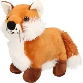 Cornelissen Pluche vossen knuffel - staand - 20 cm - Knuffeldier - Vossen Knuffels - bosdieren