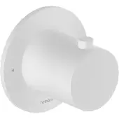 Hotbath Cobber CB7001EXT afbouwdeel inbouwthermostaat mat wit