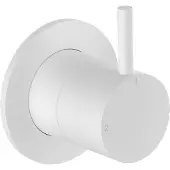 Hotbath Cobber afbouwdeel 2-weg omstel wit mat CB111