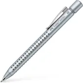 Faber-Castell balpen - Grip 2011 - XB - zilver - FC-144111