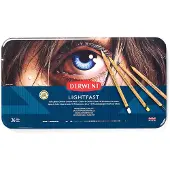 Derwent Metallic Box Lightfast Pencil 36 Units Veelkleurig Kinderen