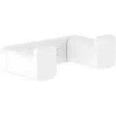 Hansgrohe Addstoris handdoekhaak dubbel mat wit