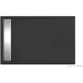 Xenz Easy Tray 110x90 douchevloer ebony mat zwart