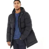 French Connection Heren parka row - Zwart