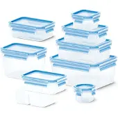 Tefal MasterSeal Fresh N1031451 Set van 9 bewaardozen van 0 15L tot 2 2L