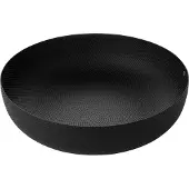 Alessi Mandje Round Texture Black 29 cm
