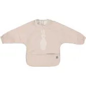 Trixie Afwasbare slab met mouwen - Mrs. Rabbit - Slab voor kinderen - 100% Recycled Polyester - Eenvoudig schoon - Roze