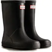 Hunter Original First Kinder Zwart Wellingron Laarzen