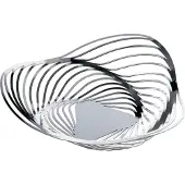 Alessi Fruitmand Trinity Basket Stainless Steel