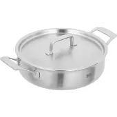 Kuhn Rikon CULINARY FIVEPLY Serveerpan 4,5 L - Ø 28 cm, Pan + steelpan, Zilver