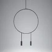 Estiluz Revolta Hanglamp Black | Ø 60 cm (2 Lights) | 2700 K