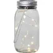 Star Trading Jamjar - gave decoratielamp op zonne-energie